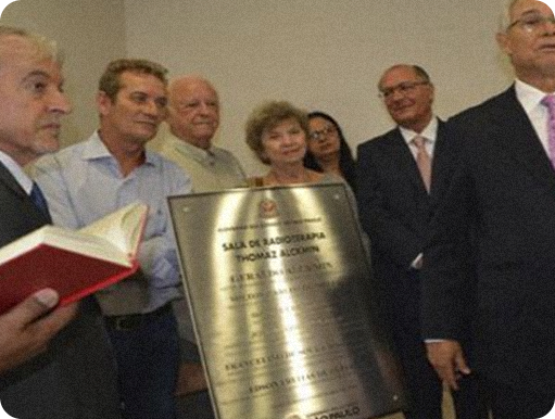 Inauguração da Radioterapia em Outubro de 2015.