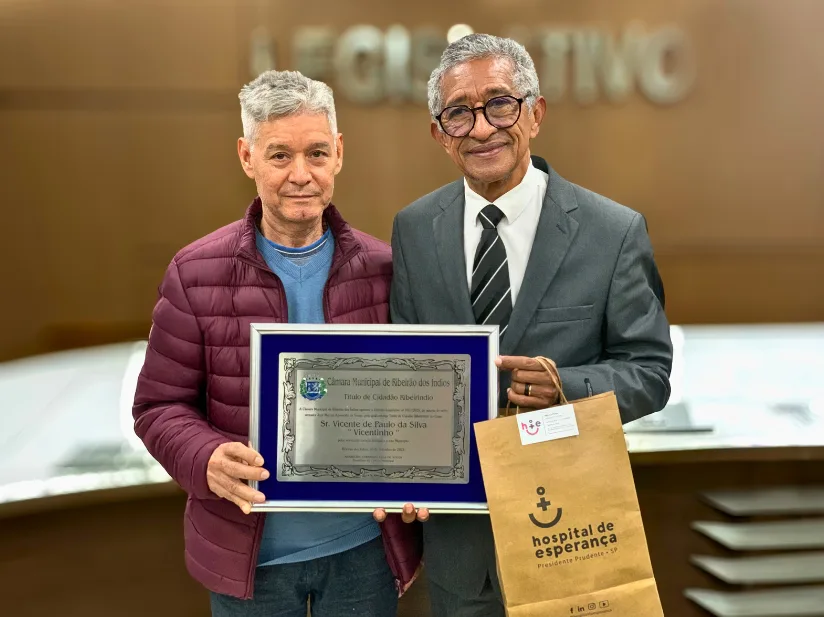 Hospital de Esperança agradece apoio do deputado Vicentinho